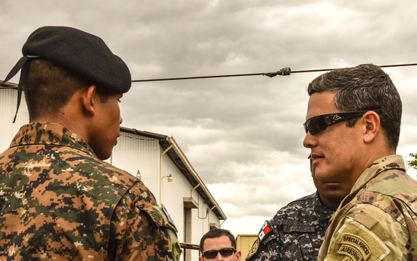 Flying Iguana static line airborne exercise