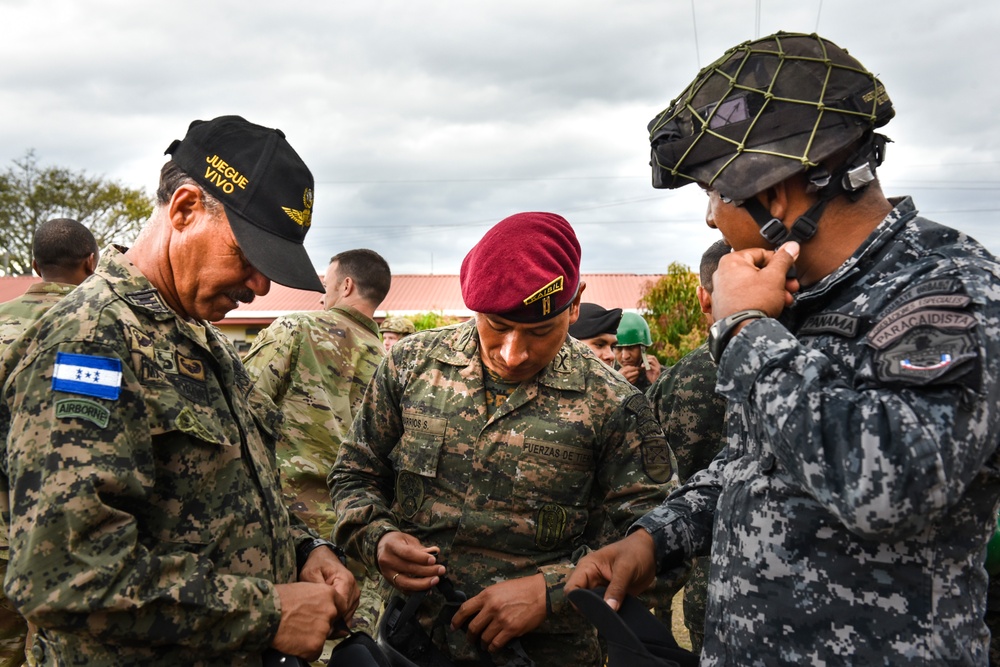 Flying Iguana static line airborne exercise