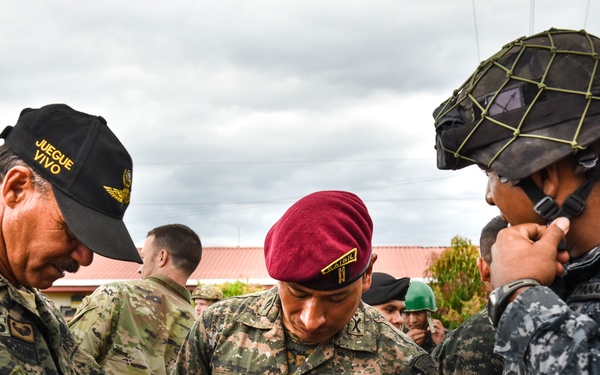 Flying Iguana static line airborne exercise