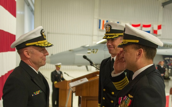 Strike Fighter Wing Atlantic Holds Change of Command