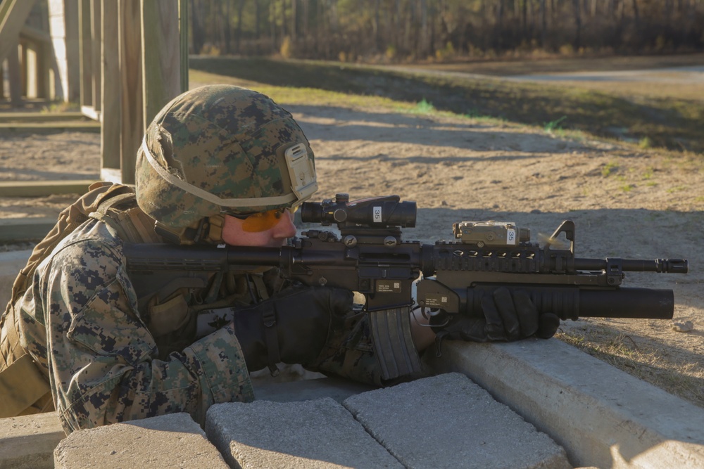 Heated barrels, ready for battle: 2nd ANGLICO conducts live-fire range