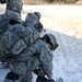 Cold-Weather Operations Course Class 18-05 students practice snowshoeing at Fort McCoy