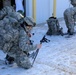 Cold-Weather Operations Course Class 18-05 students practice snowshoeing at Fort McCoy