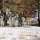Cold-Weather Operations Course Class 18-05 students practice snowshoeing at Fort McCoy