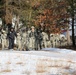 Cold-Weather Operations Course Class 18-05 students practice snowshoeing at Fort McCoy