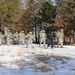 Cold-Weather Operations Course Class 18-05 students practice snowshoeing at Fort McCoy