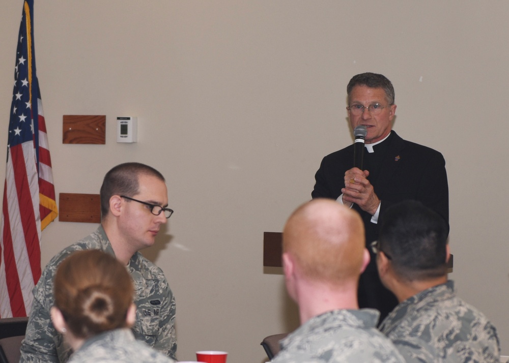 Military Archbishop visits Buckley