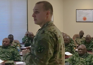 1st Brigade Combat Team Mentors Ugandan Officers at JRTC