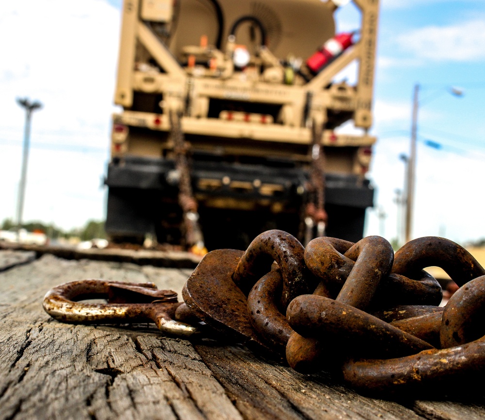 155th ABCT rail load to Fort Bliss