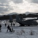 Charlie Company Marines conduct cold-weather helo raid training exercise