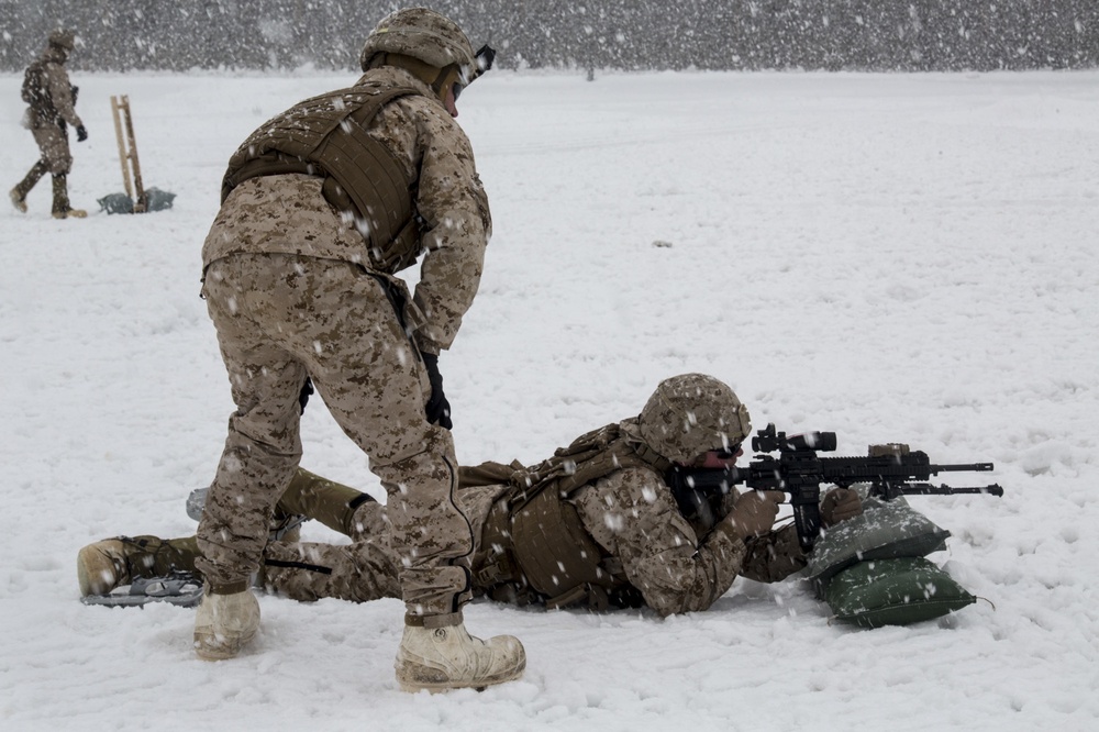 DVIDS - Images - Charlie Company Marines refine cold-weather combat ...