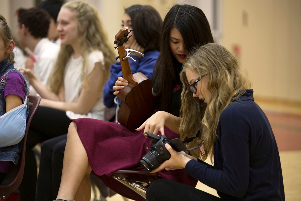Students with M.C. Perry schools host, participate in Perry Idol talent show
