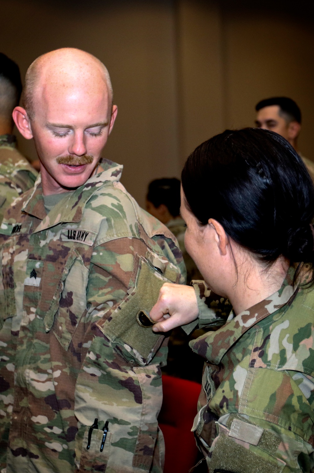 Massachusetts Guard replaces Kansas Guard at U.S. Army Central