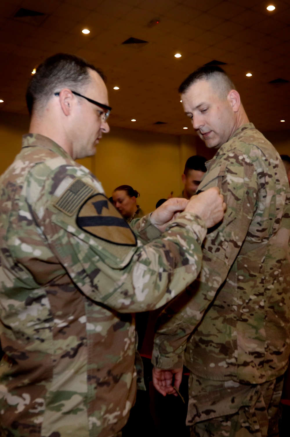 Massachusetts Guard replaces Kansas Guard at U.S. Army Central