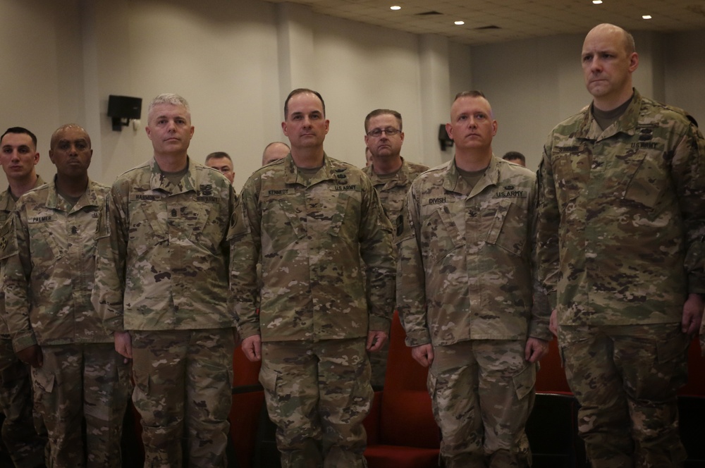 Massachusetts Guard replaces Kansas Guard at U.S. Army Central