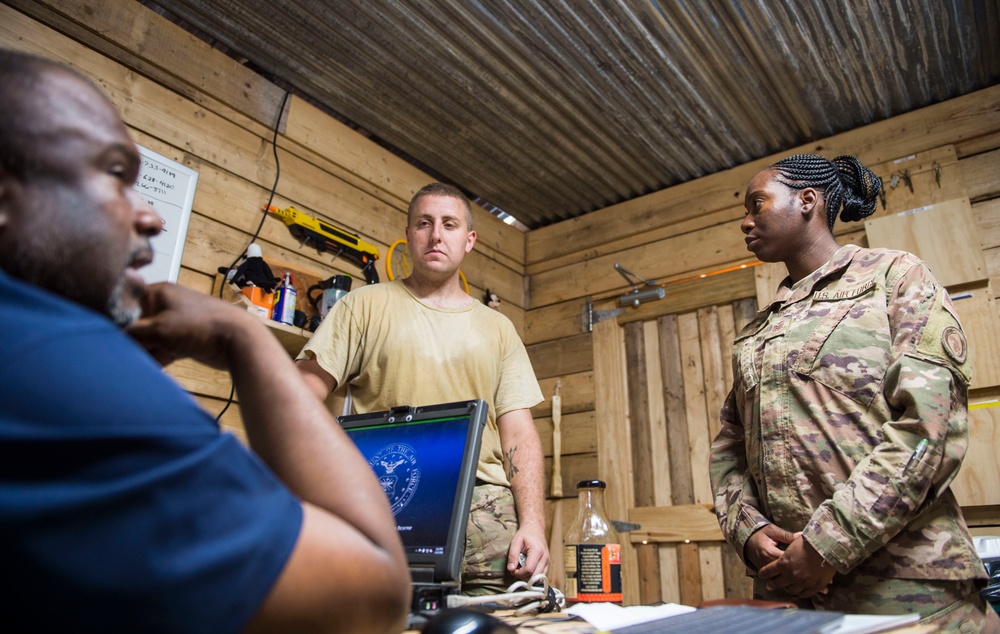 CJTF-HOA team builds rapport during battlefield circulation visits