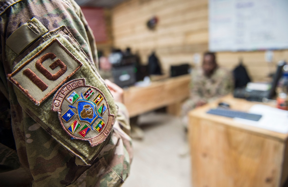 CJTF-HOA team builds rapport during battlefield circulation visits