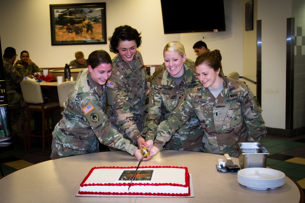 Panther Paratroopers Celebrate Beginning of Women’s History Month on Fort Bragg