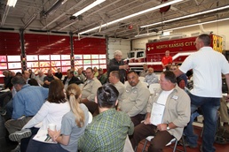 Classroom portion of Levee Safety training in North Kansas City, Mo.
