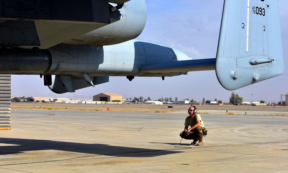 “Boar” Airmen reopen A-10 operations in Afghanistan