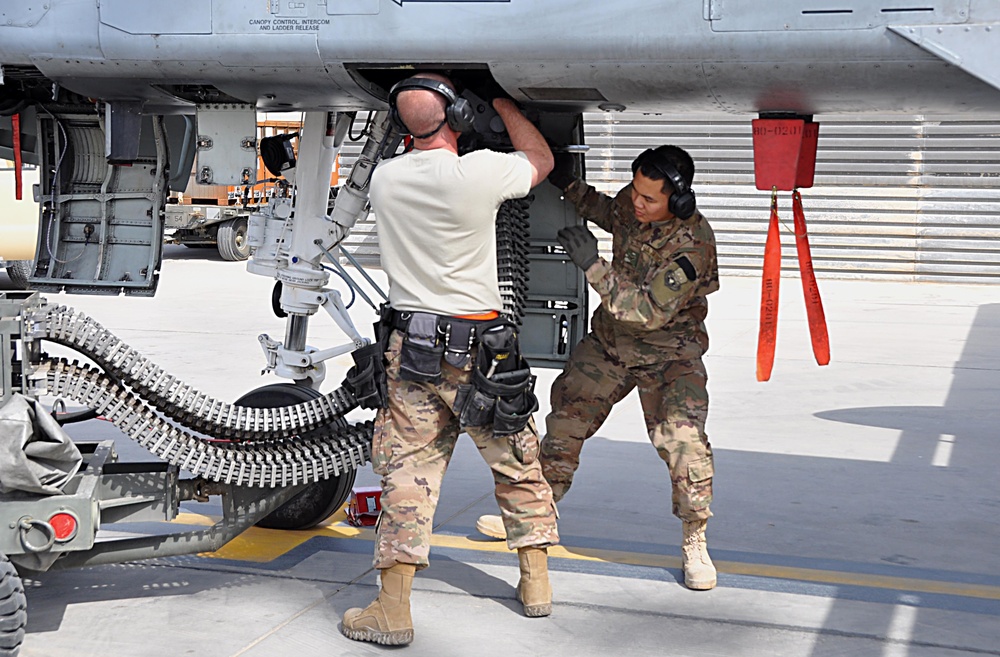 “Boar” Airmen reopen A-10 operations in Afghanistan