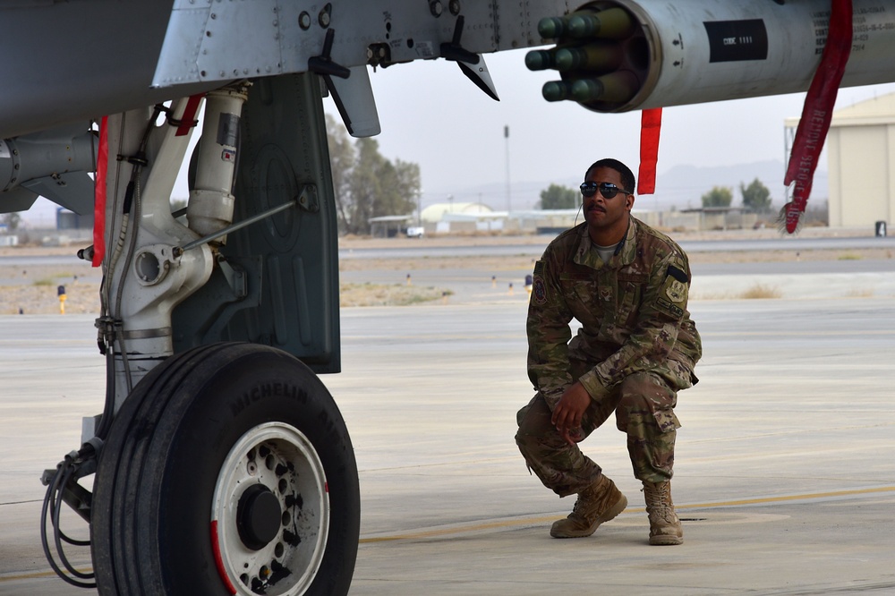 “Boar” Airmen reopen A-10 operations in Afghanistan