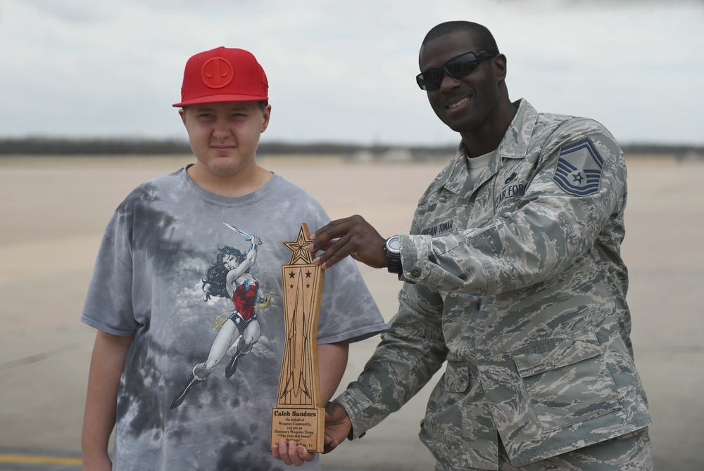 Abilene boy becomes Airman for a day