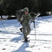 Cold-Weather Operations Course Class 18-05 students practice snowshoeing at Fort McCoy