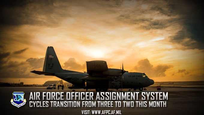 air force officer assignment cycle