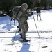 Cold-Weather Operations Course Class 18-05 students practice snowshoeing at Fort McCoy