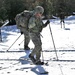 Cold-Weather Operations Course Class 18-05 students practice snowshoeing at Fort McCoy