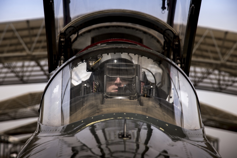 Vance pilot in T-38C Talon