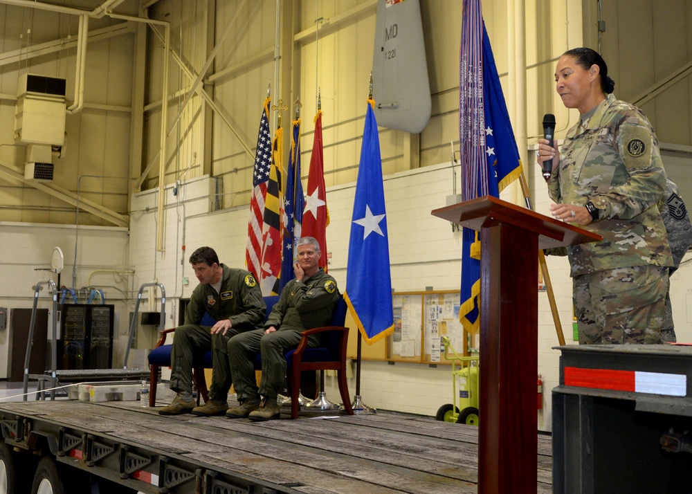 175th Wing Change of Command Ceremony