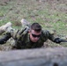Czech Solider Conducts Prone Row Exercise