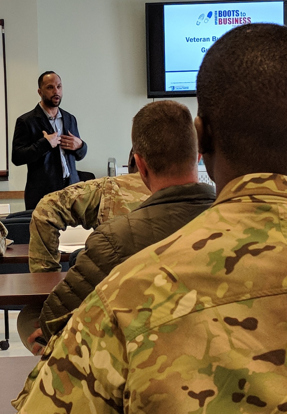 Fort Drum Soldiers, Family Members learn business-building strategies to begin their next careers