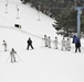 Cold-Weather Operations Course Class 18-05 students practice skiing at Fort McCoy