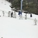 Cold-Weather Operations Course Class 18-05 students practice skiing at Fort McCoy