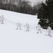 Cold-Weather Operations Course Class 18-05 students practice skiing at Fort McCoy