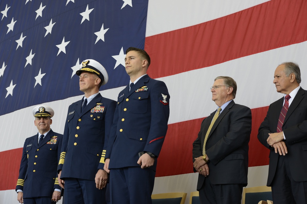 Coast Guard Sector/Air Station Corpus Christi Valent Hall opens with dedication ceremony