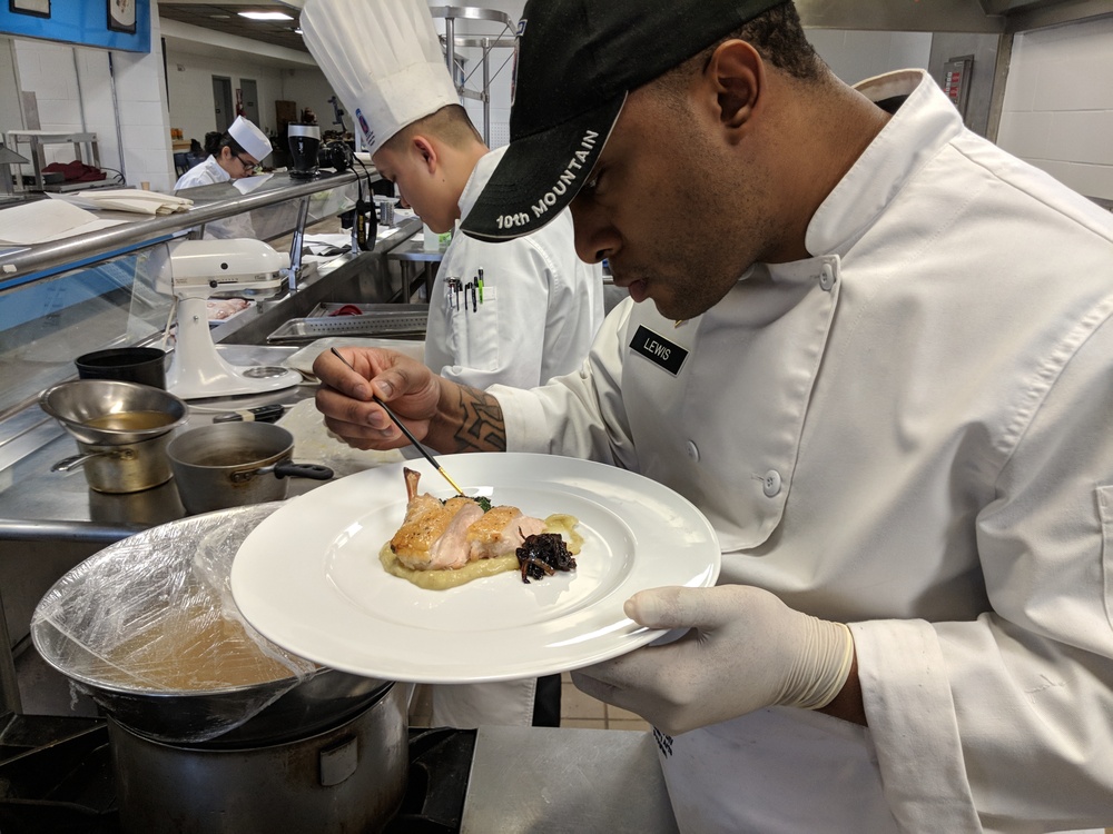 Fort Drum chefs are going for gold at the 43rd Joint Culinary Training Exercise