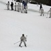 Cold-Weather Operations Course Class 18-05 students practice skiing at Fort McCoy