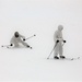 Cold-Weather Operations Course Class 18-05 students practice skiing at Fort McCoy
