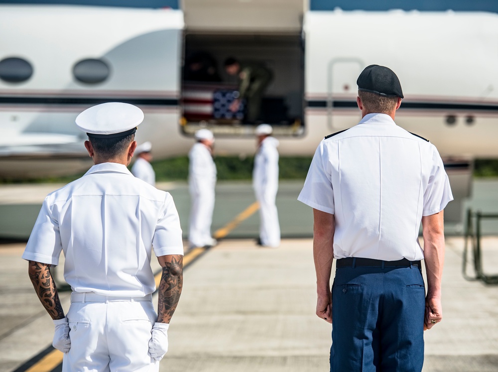 U.S. Military Dive Team Repatriate Remains of WWII Aviators in Palau