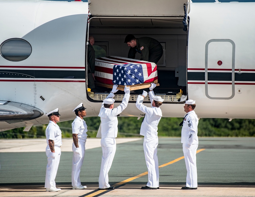 U.S. Military Dive Team Repatriate Remains of WWII Aviators in Palau