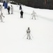 Cold-Weather Operations Course Class 18-05 students practice skiing at Fort McCoy