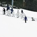 Cold-Weather Operations Course Class 18-05 students practice skiing at Fort McCoy