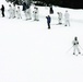 Cold-Weather Operations Course Class 18-05 students practice skiing at Fort McCoy
