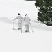 Cold-Weather Operations Course Class 18-05 students practice skiing at Fort McCoy