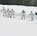 Cold-Weather Operations Course Class 18-05 students practice skiing at Fort McCoy
