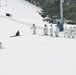 Cold-Weather Operations Course Class 18-05 students practice skiing at Fort McCoy